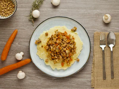 Recipe kit Lentil and mushroom stew